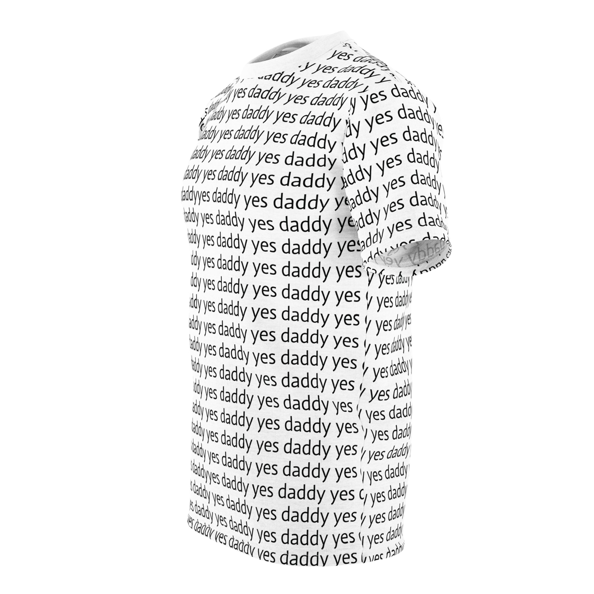 Yes Daddy — All-Over Print Graphic T-Shirt
