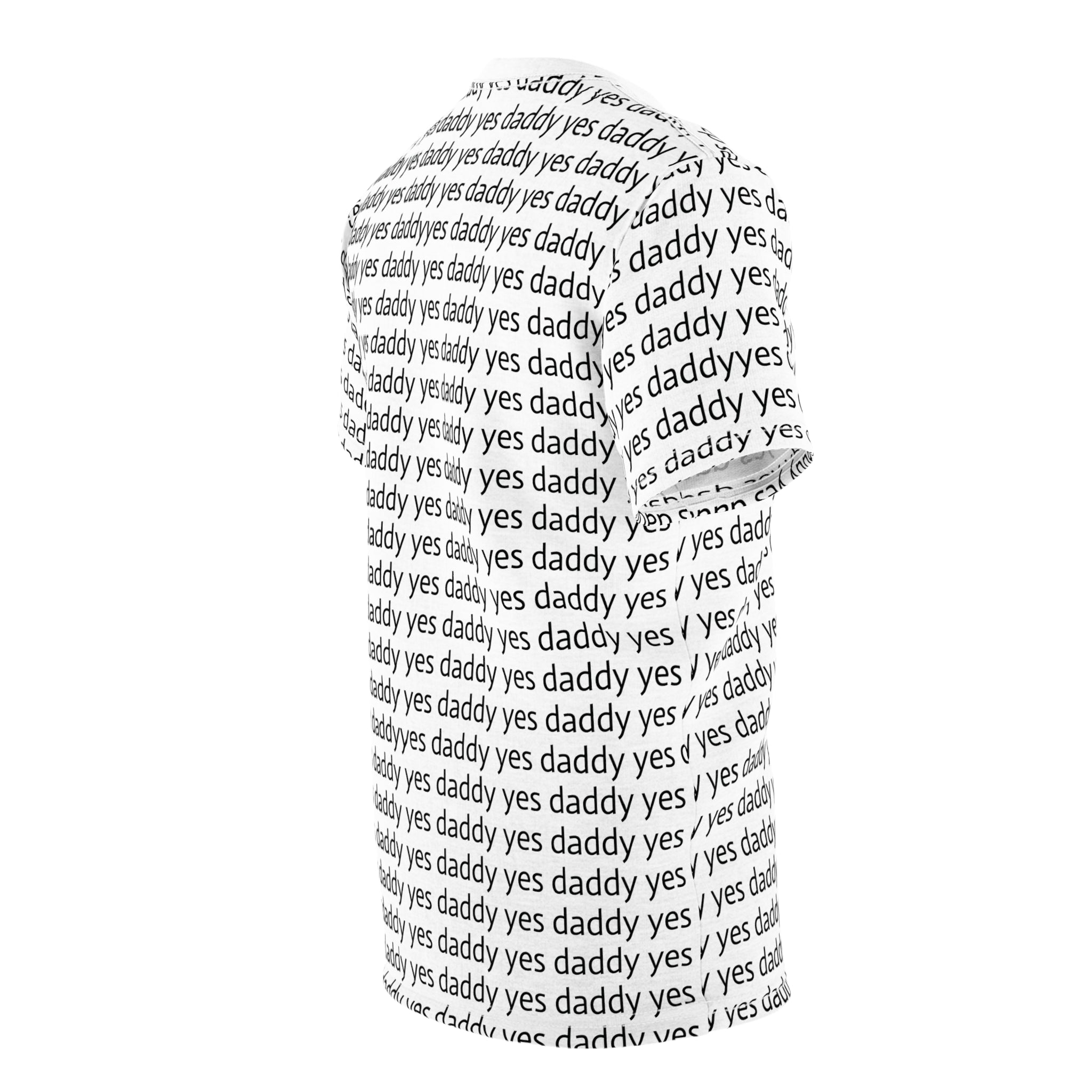 Yes Daddy — All-Over Print Graphic T-Shirt