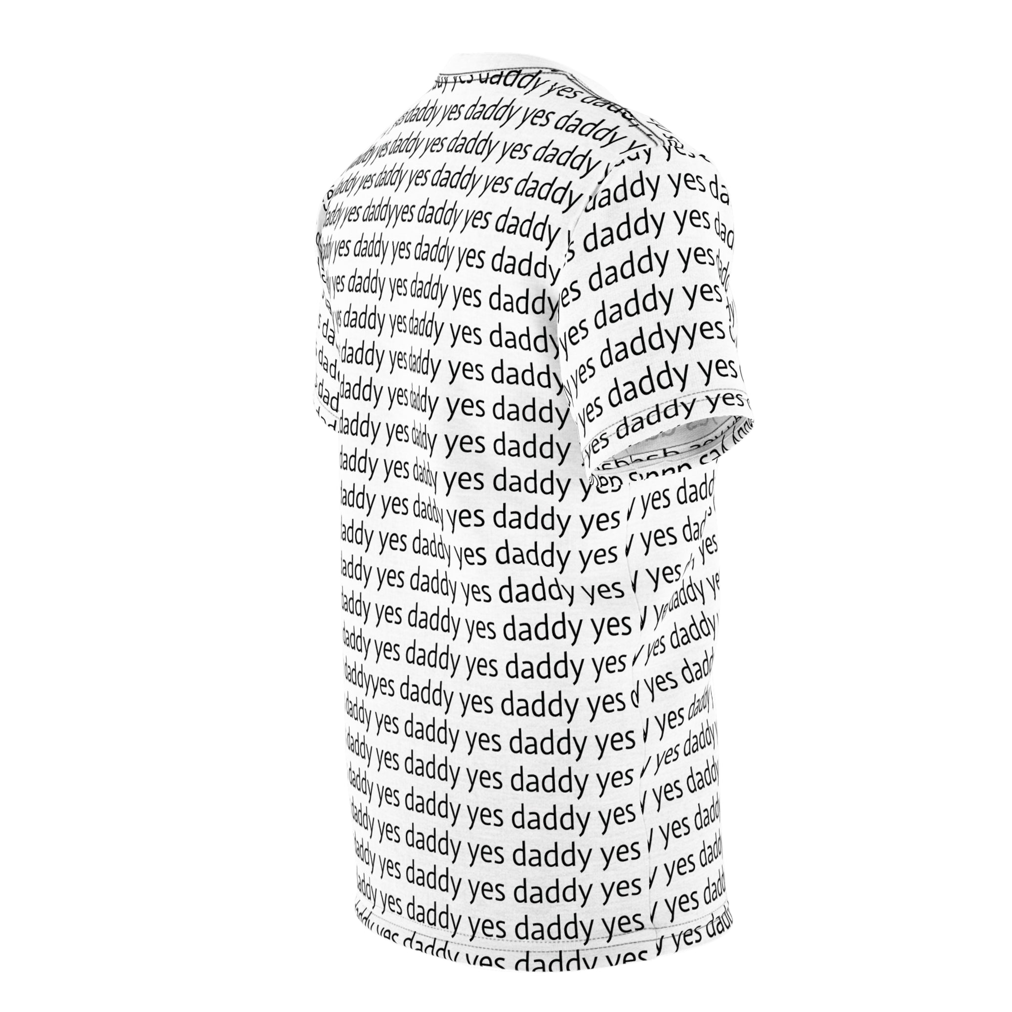 Yes Daddy — All-Over Print Graphic T-Shirt