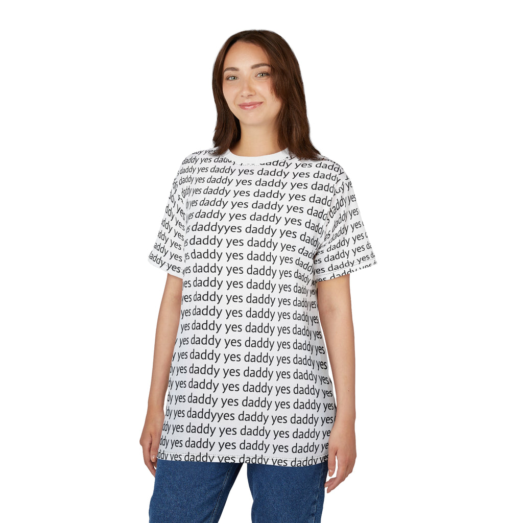 Yes Daddy — All-Over Print Graphic T-Shirt
